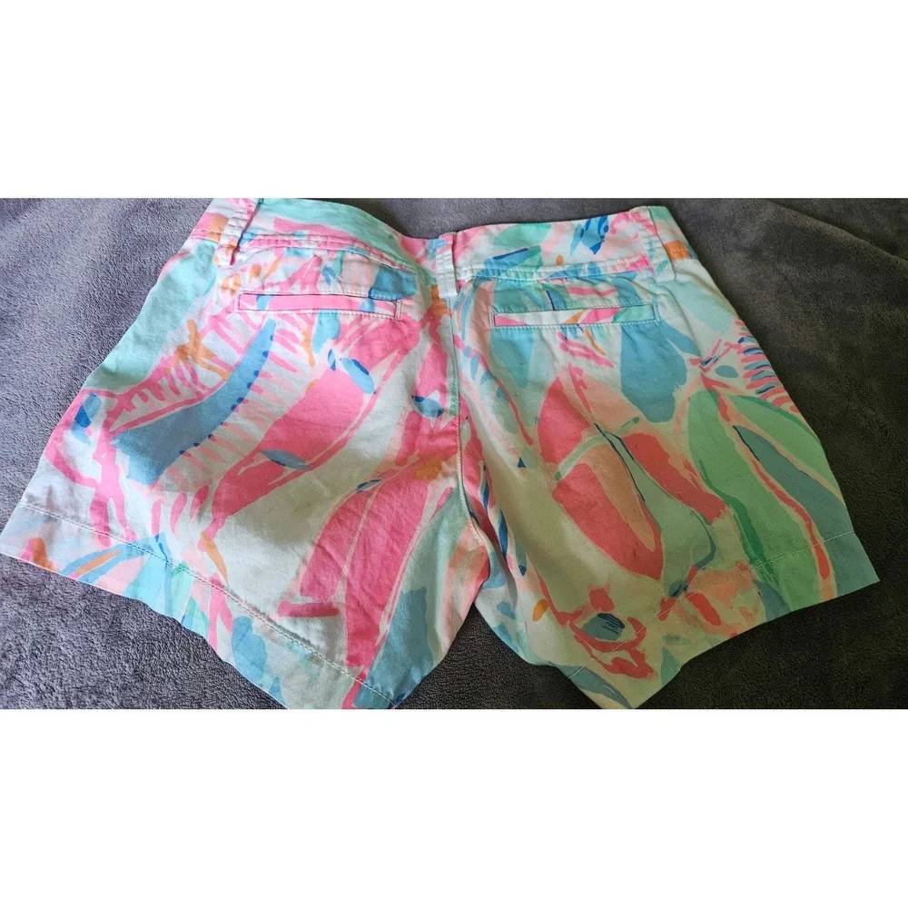 Lilly Pulitzer Callahan Shorts Out‎ To Sea, Women's size 0